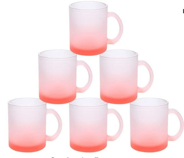 Mug verre givrée