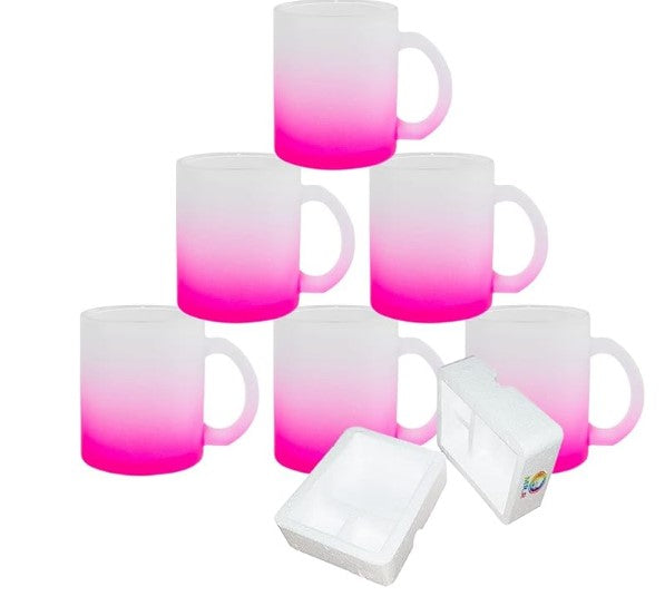 Mug verre givrée