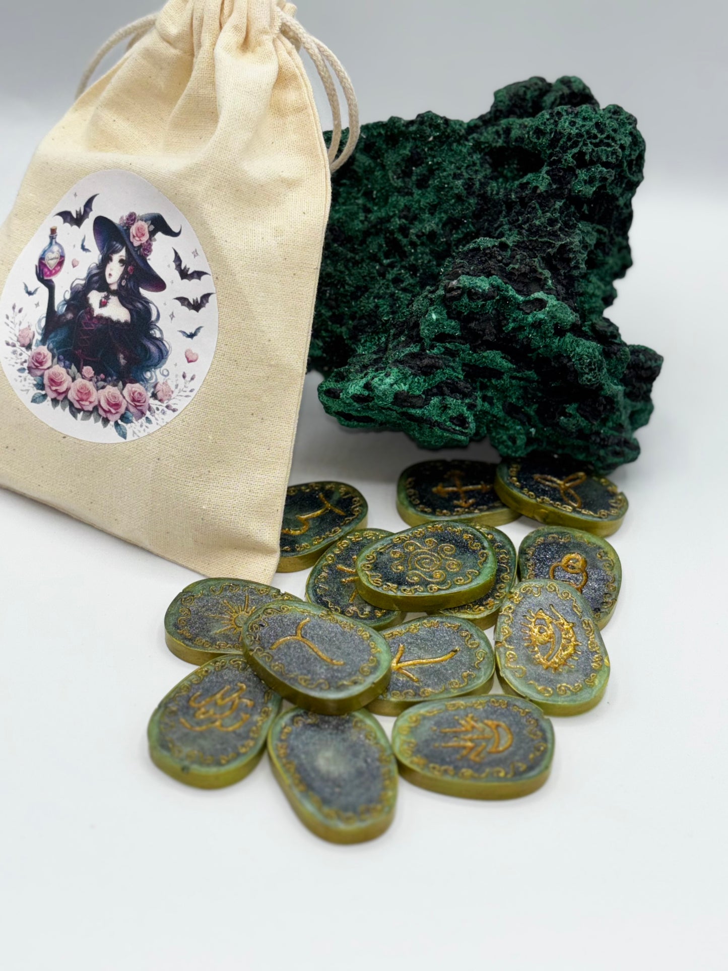 ENSEMBLE DE RUNES DE SORCIÈRE