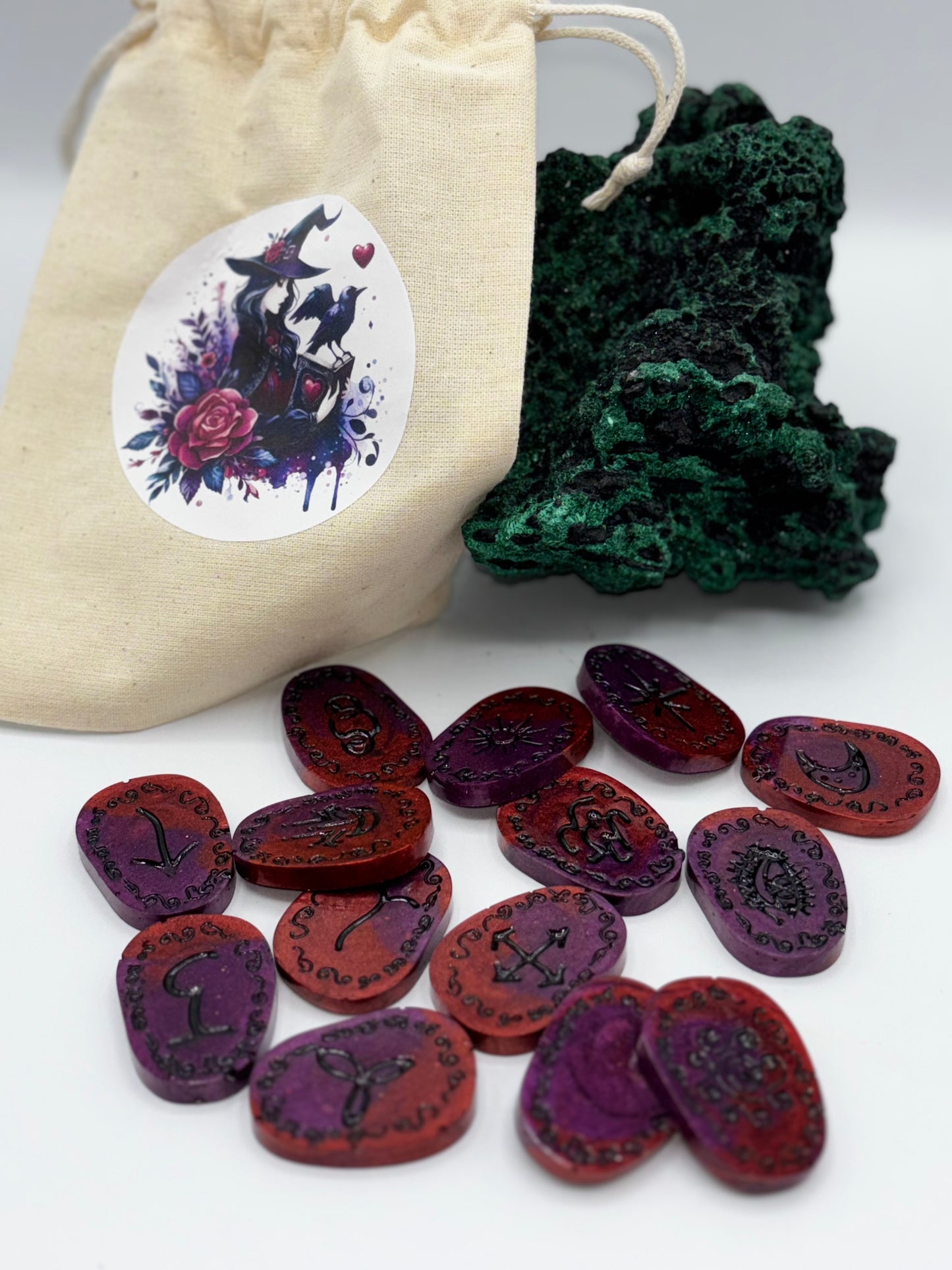 ENSEMBLE DE RUNES DE SORCIÈRE