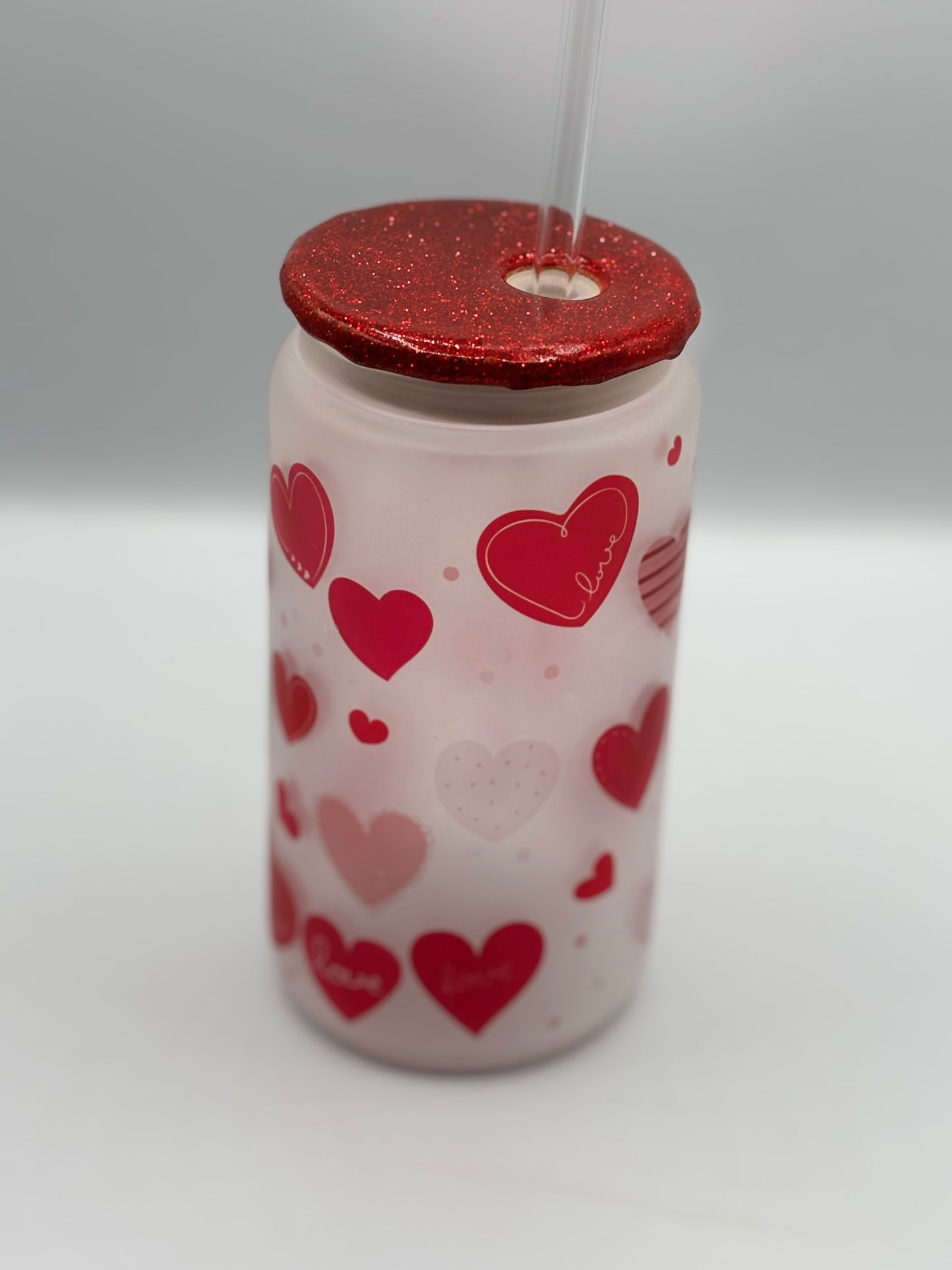 Verre à Paille st valentin