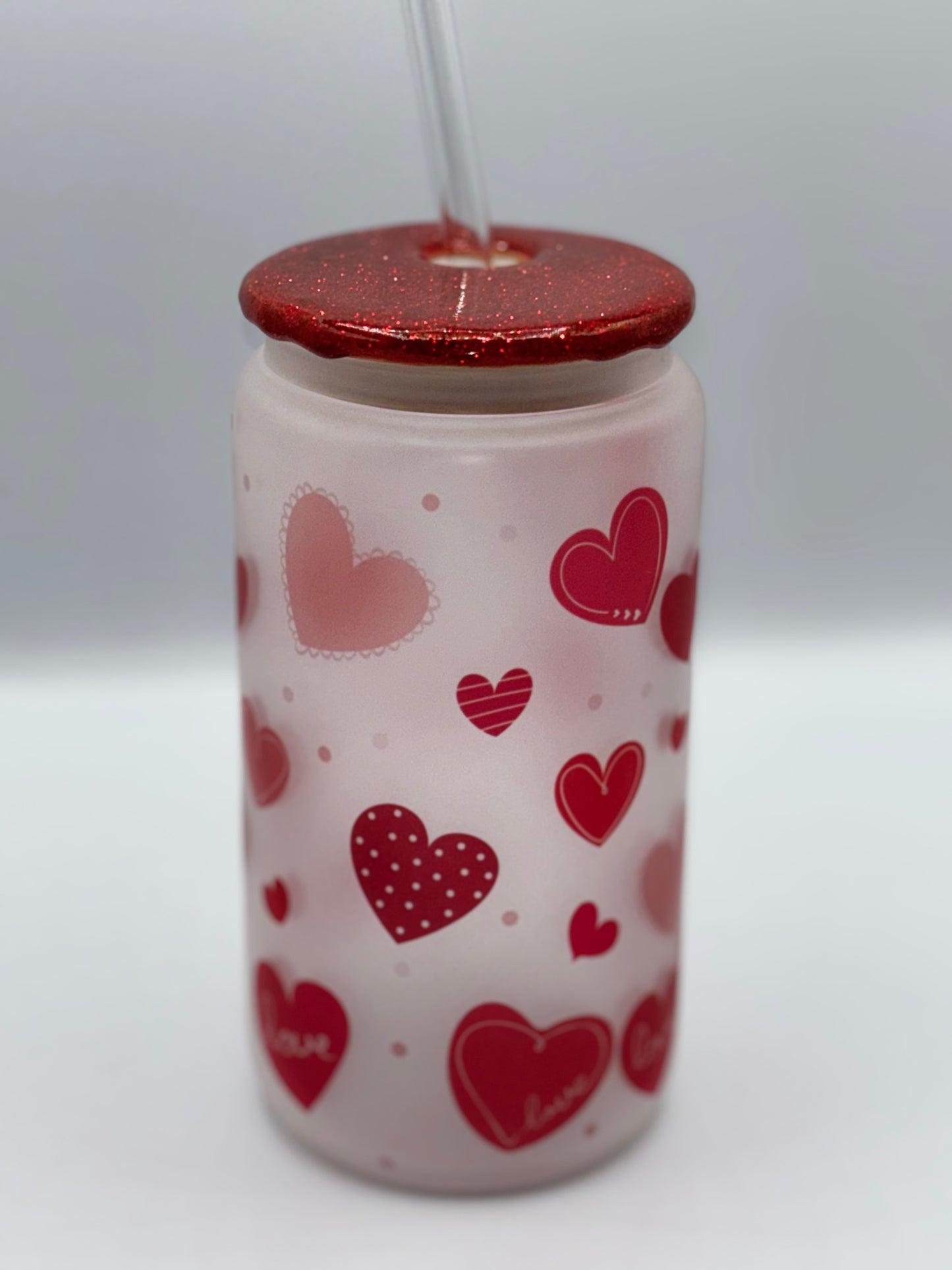 Verre à Paille st valentin