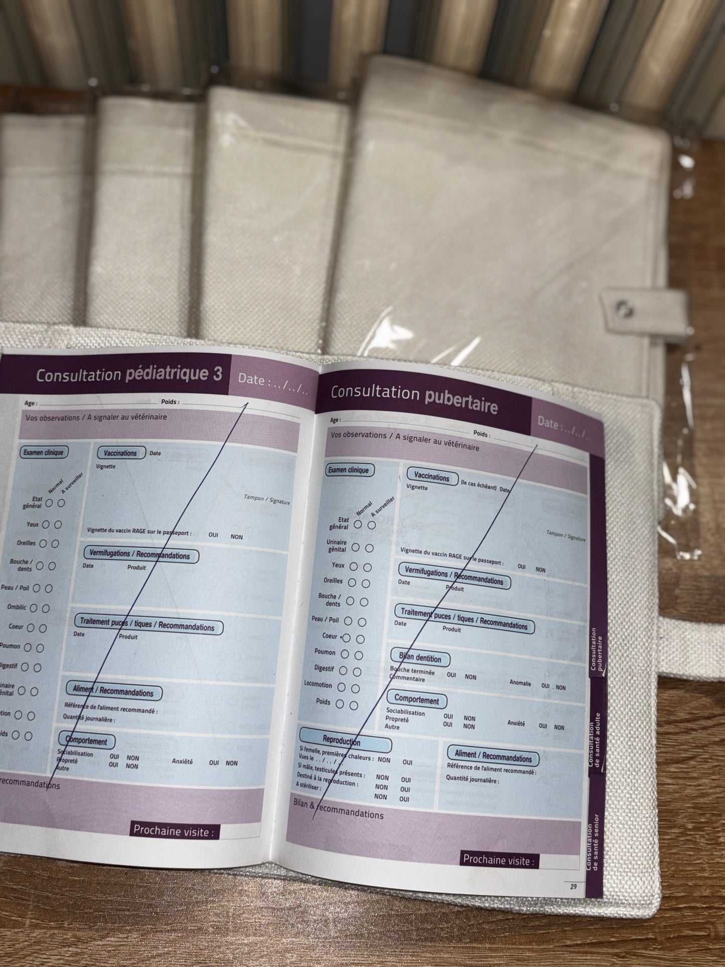 Carnet de santé / livre A5