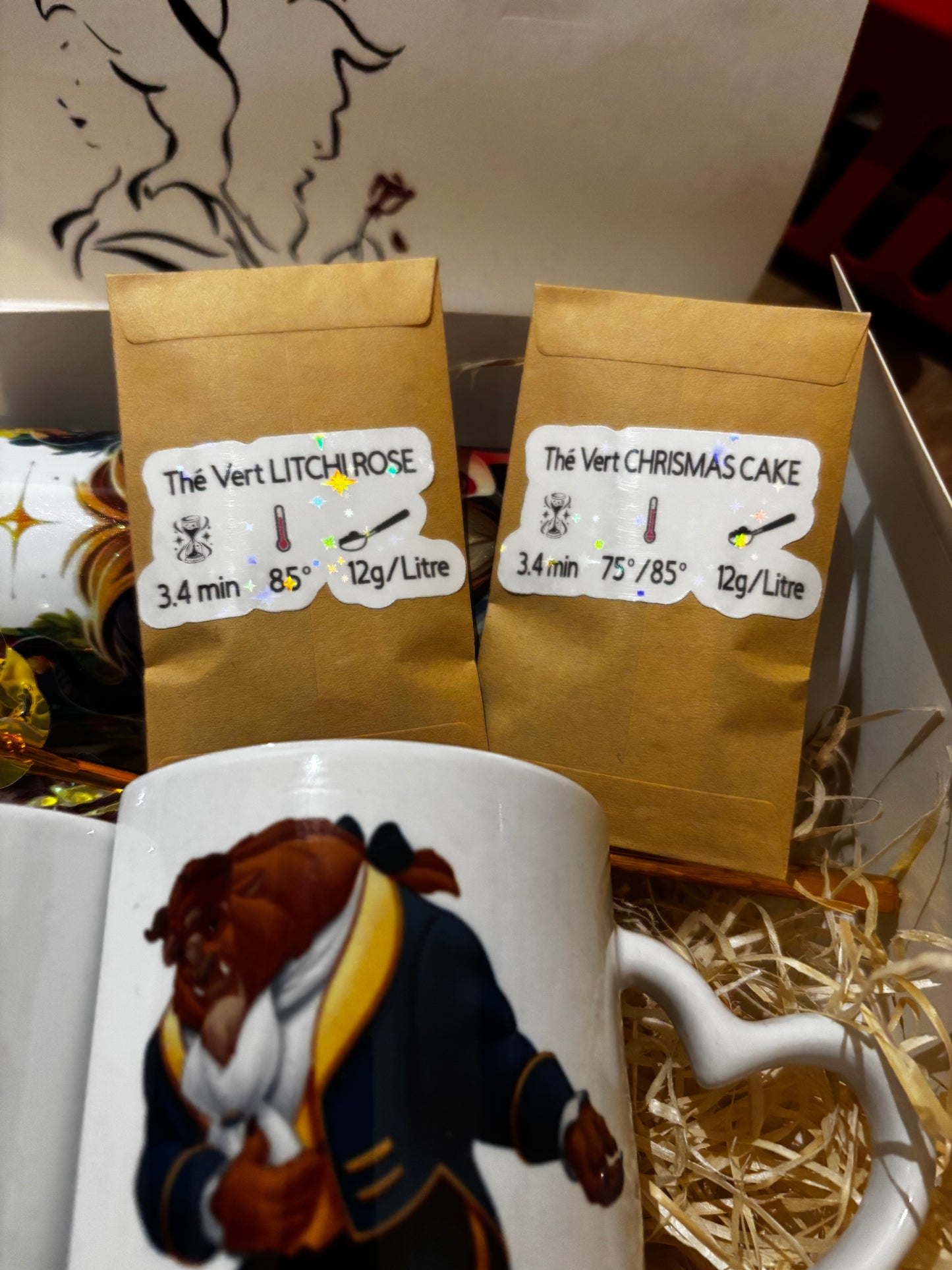 Box St valentin (sous licence type MANGA DISNEY, etc..)