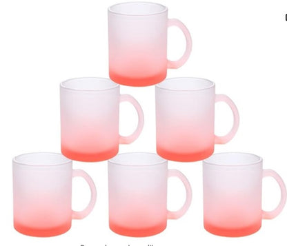 Mug verre givrée